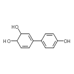 CAS#: 69432-59-3， 4-(4-Hydroxyphenyl)-3,5-cyclohexadiene-1,2-diol
