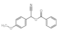 CAS 登录号：6948-58-9， alpha-(苯甲酰氧基)-4-甲氧基苯乙腈