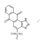 CAS#: 69494-21-9， Potassium 6,11-dioxo-6,11-dihydro-1H-anthra[1,2-d][1,2,3]triazole-4-sulfonate