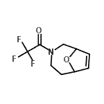 CAS#: 69496-61-3， 2,2,2-Trifluoro-1-(9-oxa-3-azabicyclo[4.2.1]non-7-en-3-yl)ethanone