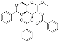 CAS#: 6953-72-6， Methyl-4,6-Di-O-Benzyliden-2,3-Di-O-Benzoyl-alpha-D-Galactopyranoside