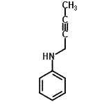 CAS#: 69611-44-5， N-(2-Butyn-1-yl)aniline