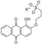 CAS#: 69657-87-0， 3-((9,10-Dihydro-1-Hydroxy-9,10-Dioxo-2-Anthracenyl)Oxy)-1-Propanesulfonic Acid Potassium Salt