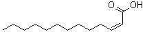 结构式 CAS# 6969-16-0, 2-十三碳烯酸