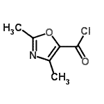 CAS#: 69695-18-7， 2,4-Dimethyl-1,3-oxazole-5-carbonyl chloride