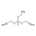 CAS#: 69695-73-4， ethyl diprop-2-ynyl phosphate