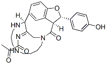 CAS#: 69721-57-9， (3S,3aS,15S)-3,3a,6,7,8,9,10,11,12,13,14,15-Dodecahydro-3-(4-Hydroxyphenyl)-4H-1,16-Etheno-5,15-(Propaniminoethano)Furo[3,4-l][1,5,10]Triazacyclohexadecine-4,21-Dione