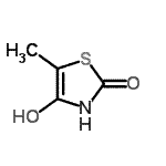 CAS#: 697311-91-4， 4-Hydroxy-5-methyl-1,3-thiazol-2(3H)-one
