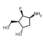 CAS#: 697733-51-0， (1S,2R,3R,4S)-4-Amino-3-fluoro-2-(hydroxymethyl)cyclopentanol
