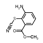 CAS#: 697754-58-8， Methyl 3-amino-2-thiocyanatobenzoate
