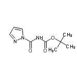 CAS#: 697797-77-6， 2-Methyl-2-propanyl (1H-pyrazol-1-ylcarbonyl)carbamate