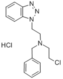 CAS#: 69780-75-2， N-(2-Chloroethyl)-N-(phenylmethyl)-1H-Benzotriazole-1-ethanamine hydrochloride