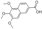 CAS#: 69791-81-7， 5,6,7-Trimethoxy-2-Naphthoic Acid