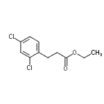 CAS#: 69793-07-3， Ethyl 3-(2,4-dichlorophenyl)propanoate