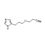 CAS#: 698388-27-1， 3-[3-(1H-Imidazol-4-yl)propoxy]propanenitrile