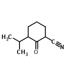 CAS#: 69843-86-3， 3-Isopropyl-2-oxocyclohexanecarbonitrile