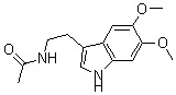 CAS 登录号：69845-43-8， N-(2-(5,6-二甲氧基-1H-吲哚-3-基)乙基)-乙酰胺