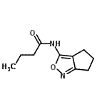 CAS#: 698976-25-9， N-(5,6-Dihydro-4H-cyclopenta[c][1,2]oxazol-3-yl)butanamide