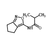 CAS#: 698976-31-7， N-(5,6-Dihydro-4H-cyclopenta[c][1,2]oxazol-3-yl)-2-methylpropanamide