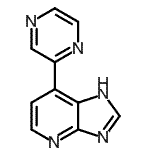 CAS#: 69995-43-3， 7-(2-Pyrazinyl)-1H-imidazo[4,5-b]pyridine