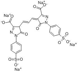 CAS#: 70024-44-1， 1,1'-Bis(4-Sulfophenyl)-3,3'-Dicarboxy-5,5'-Dihydroxypyrazolo-4,4'-Trimethine Oxonole Tetrasodium Salt