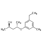 CAS#: 700370-84-9， (2R,4S)-4-(3-Ethyl-5-methylphenoxy)-2-pentanol