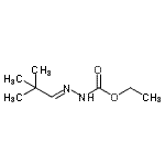 CAS#: 700371-71-7， Ethyl (2E)-2-(2,2-dimethylpropylidene)hydrazinecarboxylate