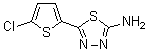 CAS#: 70057-76-0， 5-(5-Chloro-2-thienyl)-1,3,4-thiadiazol-2-amine