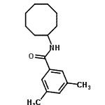 CAS#: 700859-52-5， N-Cyclooctyl-3,5-dimethylbenzamide
