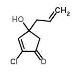 CAS#: 700869-79-0， 4-Allyl-2-chloro-4-hydroxy-2-cyclopenten-1-one