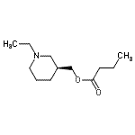 CAS#: 700870-66-2， [(3S)-1-Ethyl-3-piperidinyl]methyl butyrate