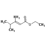 CAS#: 70106-45-5， Ethyl (2Z)-3-amino-4-methyl-2-pentenoate