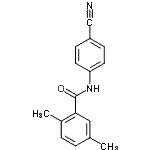 CAS#: 701238-17-7， N-(4-Cyanophenyl)-2,5-dimethylbenzamide