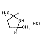 CAS#: 70144-18-2， (-)-(2R,5R)-2,5-Dimethylpyrrolidine Hydrochloride