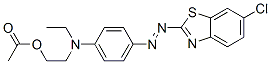 CAS#: 70198-17-3， 2-[[4-[(6-Chlorobenzothiazol-2-Yl)Azo]Phenyl]Ethylamino]Ethyl Acetate