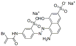 CAS#: 70210-40-1， Disodium 6-Amino-5-[[4-[(2-Bromo-1-Oxoallyl)Amino]-2-Sulphonatophenyl]Azo]-4-Hydroxynaphthalene-2-Sulphonate