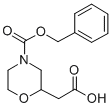 CAS#: 702693-24-1， 2-(4-N-Cbz-Morpholin-2-Yl)Acetic Acid