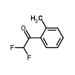 CAS#: 703-42-4， 2,2-Difluoro-1-(2-methylphenyl)ethanone