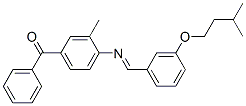 CAS#: 70318-56-8， 4-[(3-Isopentyloxybenzylidene)Amino]-3-Methylbenzophenone