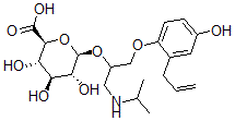 CAS#: 70359-54-5， 4-Hydroxyalprenolol Glucuronide