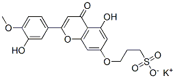 CAS#: 70412-86-1， Potassium 3-[5-Hydroxy-2-(3-Hydroxy-4-Methoxy-Phenyl)-4-Oxo-Chromen-7-Yl]Oxypropane-1-Sulfonate