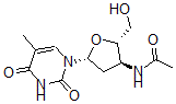 CAS 登录号:70465-85-9, 3'-乙酰氨基-2',3'-二脱氧胸苷