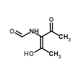 CAS#: 70501-07-4， N-[(2Z)-2-Hydroxy-4-oxo-2-penten-3-yl]formamide