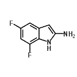 CAS#: 705248-90-4， 5,7-Difluoro-1H-indol-2-amine