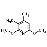 CAS#: 705287-29-2， 2,6-Dimethoxy-3,4-dimethylpyridine