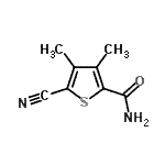 CAS#: 70541-97-8， 5-Cyano-3,4-dimethyl-2-thiophenecarboxamide