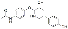 CAS#: 70579-93-0， 4-Hydroxyphenethylamino-3-(4-Acetamido)Phenoxypropan-2-Ol