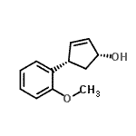 CAS#: 705943-21-1， (1R,4S)-4-(2-Methoxyphenyl)-2-cyclopenten-1-ol
