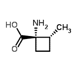 CAS 登录号：706757-18-8， (1S,2R)-1-氨基-2-甲基环丁烷羧酸