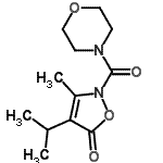 CAS#: 706804-29-7， 4-Isopropyl-3-methyl-2-(4-morpholinylcarbonyl)-1,2-oxazol-5(2H)-one